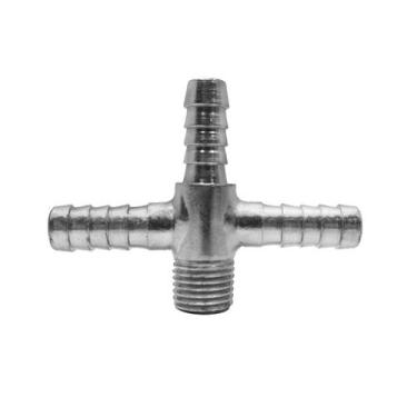 Imagem de Emenda Tee 3 saídas 3/8 Escamas Rosca 1/4 NPT * 7150 - DIV.