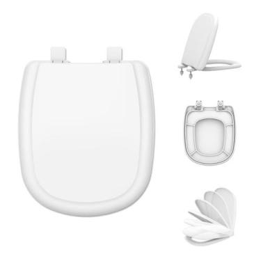 Imagem de Assento sanitário Icasa Sabatini Soft Close Tupan, Branco