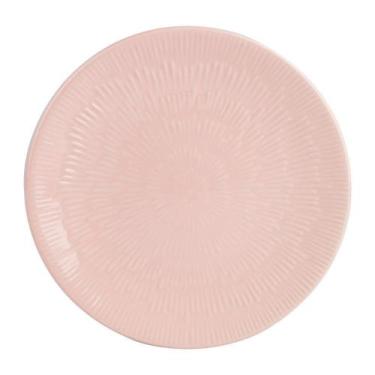Imagem de Prato Melanie para sobremesa em porcelana D20cm cor rosa - L'Hermitage