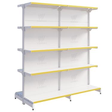 Imagem de Gôndola Centro 1 Inicial E 1 Continuação 1,70 m 40KG FIT Expositor de Supermercado Amapá