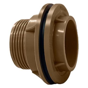 Imagem de Adaptador Flange 50mm (1.1/2'')  Soldável Marrom - Multilit