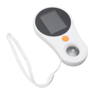 Imagem de Foco Fixo Digital de Microscópio Macro, Lupa de Microscópio de Bolso 500X Com Tela Colorida de 2,0 Polegadas, Lupa Portátil Portátil, Luzes 8LED Integradas (Branco)