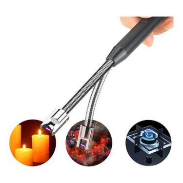 Imagem de Acendedor Fogão Churrasqueira Eletrico Recarregavel Usb - Friburgo Com