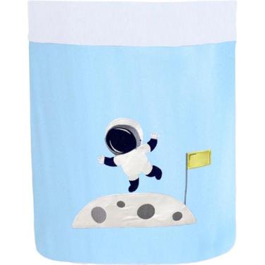 Imagem de Cesto Organizador Para Brinquedos  - Bebê & Enxoval, Astronauta Azul