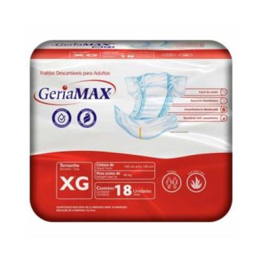 Imagem de Fralda Descartável adulto Geriamax Master Pacote Econômico Tamanho Xg 