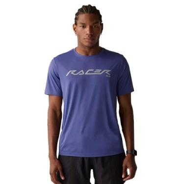 Imagem de Camiseta Masculina Fila Reflective Core Run Azul, Azul, GG