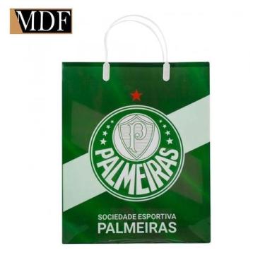 Imagem de Sacola de Presentes 33x9x27cm Oficial Palmeiras - MILENO