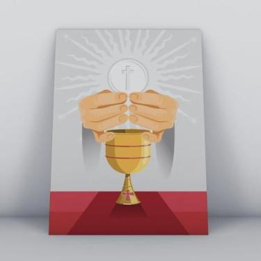 Imagem de Quadros TAC religião Cristã 017 20x30cm MDF Colorido