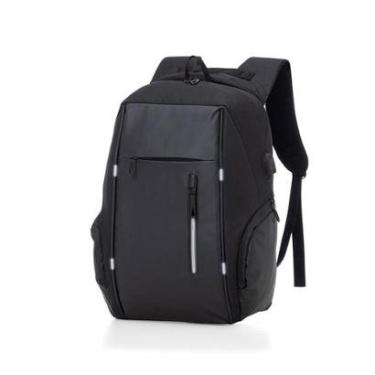 Imagem de Mochila Notebook Executiva Viagem C/ Saída Usb Impermeável - Preto-Unissex