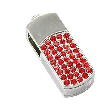 Imagem de 4 GB Vermelho Rotativo USB 2.0 Stick USB Flash Drive Pen Drive Pen Drive Pen Drive Memory Stick USB Flash Disk