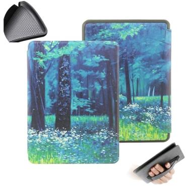 Imagem de GUKSRASO Capa para Uma Edição de 7 Polegadas 2024 Kindle Paperwhite/Signature (12ª Geração) e Kindle Colorsoft Signature Edition ， Com Alça de Mão e Tampa Traseira de TPU Soft