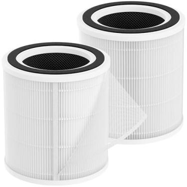 Imagem de Horserdy Filtro de substituição H7129 para purificador de ar inteligente GoveeLife H7129, pacote com 2