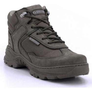 Imagem de Bota  Masculina Feminina Em Couro Legitimo Tatica Segurança - SPECTRUN