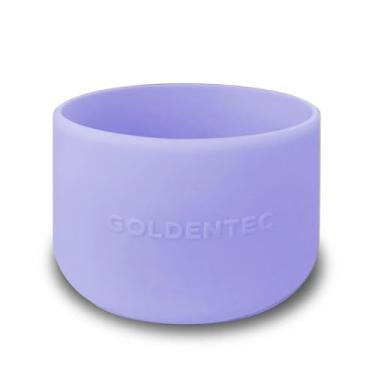 Imagem de GOLDENTEC - Capa de Silicone para Garrafas 350/500/750ml Goldentec Lilás