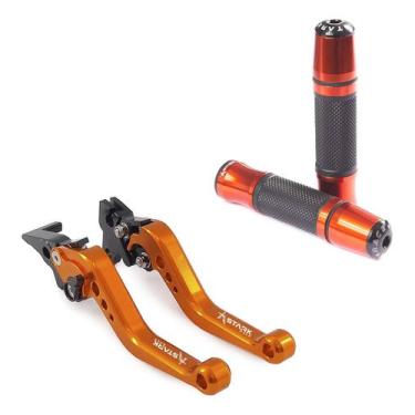 Imagem de Kit Manete Manopla Cb250f Cb300f Twister Titan Fan Start - Stark Race,