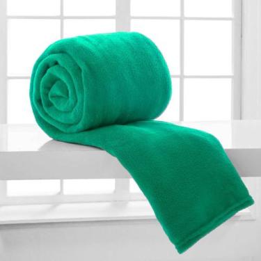Imagem de Manta Casal Microfibra Lisa Celta - CORTTEX, Verde