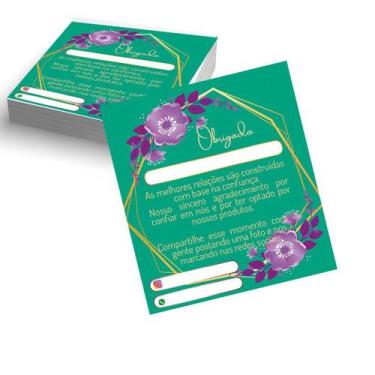 Imagem de 25 Cartão agradecimento Cliente pela compra, mimo,  Diversos - Teodoro