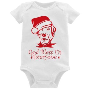 Imagem de Body Bebê Cachorro Noel - Foca na Moda, Branco, M