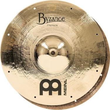 Imagem de Prato Bateria Chimbal Meinl Byzance Brilliant Fast Hats 13