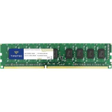 Imagem de Timetec Hynix IC 8 GB DDR3L 1600 MHz PC3-12800 sem buffer ECC 1,35 V CL11 2Rx8 Dual Rank 240 pinos UDIMM Atualização do módulo de memória RAM de servidor (8 GB)