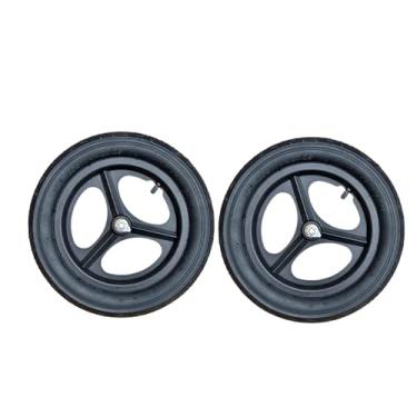 Imagem de kowaku Crianças balanço de balanço de bicicleta roda de metal aro de ar pneu a ar de bicicleta de carga forte rolamento de crianças roda inflável de, 14 in Quantity 2