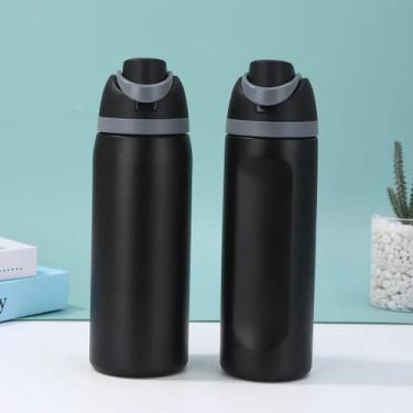 Imagem de Garrafa Termica 570ml/720ml/960ml Compacta Com Alça e 2 bicos Ideal Es