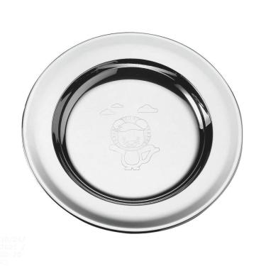 Imagem de Prato Infantil Tramontina Baby Friends Em Aço Inox 23 Cm Tramontina
