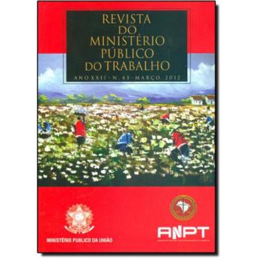 Imagem de Revista do Ministério Público do Trabalho - nº 37