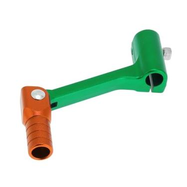 Imagem de VekAuto Alavanca de câmbio dobrável de motocicleta para Bosuer Cheetah Liga de Alumínio Pedal Alavanca de Mudança Braço Verde Laranja