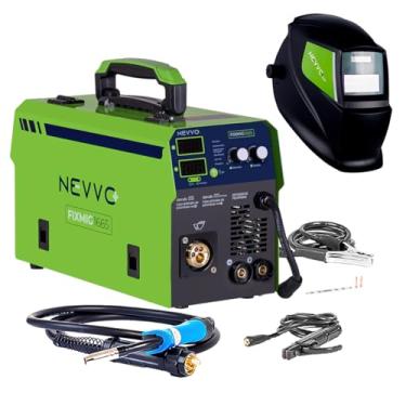 Imagem de Máquina Inversora De Solda Fixmig1665 Bivolt 160a Mig Com E Sem Gás 3 Em 1 Mma Tig + Máscara de Solda Com Escurecimento Automático MSN1200 NEVVO