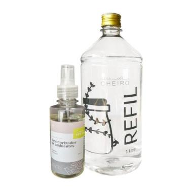 Imagem de Kit Aromatizador de Ambiente Home Spray 200ml + Refil 1L - Casa DiChei
