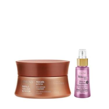 Imagem de Amend Expertise Marula Fabulous Masc 300ml + Millenar Oil Moringa 60ml