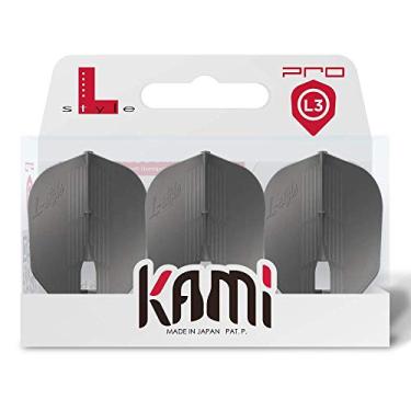 Imagem de Voos de dardos estilo L: L3 PRO Kami forma padrão pequena - ultra flexível - para dardos de ponta macia e ponta de aço - arma metálica