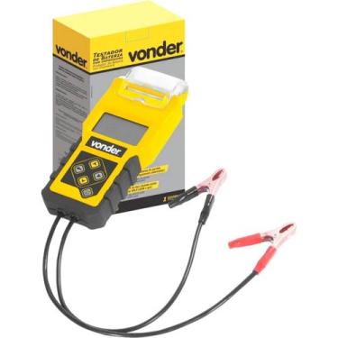 Imagem de Testador de Baterias E Alternador Com Impressora Vonder Tbv1400