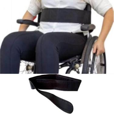 Imagem de Cinto Faixa De Segurança Para Cadeira De Rodas Alça Cadeirante Confort