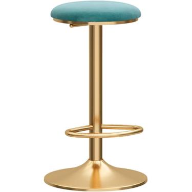 Imagem de Cadeira de bar, balcão de loja de salas de jantar de altura ajustável, cadeira de café decorativo multifuncional, A, 40 * 60-80cm