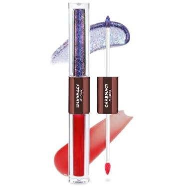 Imagem de JUR MORNIER Brilho Labial Camaleão Mornier, Óleo Hidratante Com Mudança De Cor Mágica, Multicromático, Metálico Brilhante E Intenso Batom Líquido Altamente Pigmentado (02, 3,5 Ml)