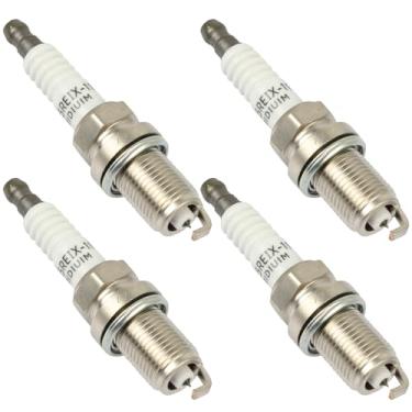 Imagem de SCITOO Velas de ignição adequadas para Hyundai Elantra 2003 2.0L, transmissão automática, pacote com 4, 7854, Platinum Iridium