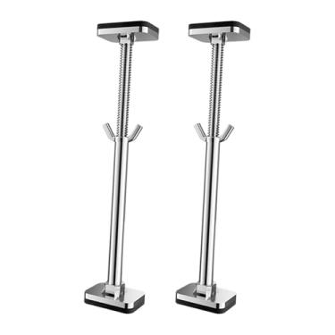 Imagem de WeiLaiKeQi 2x Suporte de pia embutido Suporte de pia embutido Estrutura extensível de fácil de instalar para cozinha pequena, Xxl