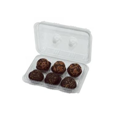 Imagem de Embalagem para docinho com 6 Divisões com 10 un douplast - Douplast Em