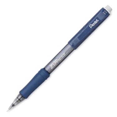 Imagem de Pentel Lapiseira automática Twist Erase EXPRESS, tamanho de chumbo 0,5 mm, barril azul, caixa com 12 (QE415C)