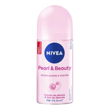 Imagem de Desodorante Antitranspirante Roll On Nivea Pearl & Beauty 50ml