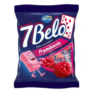 Imagem de Bala 7 Belo Framboesa Sem Glúten 500g Arcor - sete belo