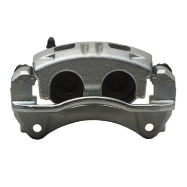 Imagem de R1 Concepts Pinça de freio dianteira direita prata revestida de zinco CAL-47098| Serve para Chevrolet Equinox 2005-2006; Pontiac Torrent 2006; Saturn Vue 2005-2007
