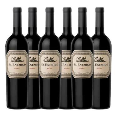 Imagem de Vinho Argentino El Enemigo Malbec - 750ml Caixa 6 Unidades