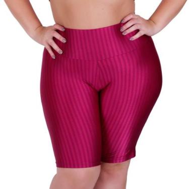 Imagem de Bermuda para Academia Plus Size Fitness Cintura Alta - c10 BERMUDA SOF
