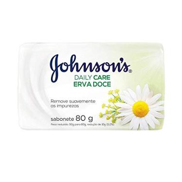Imagem de Johnson's Sabonete Corporal em Barra Daily Care Erva Doce, 80g