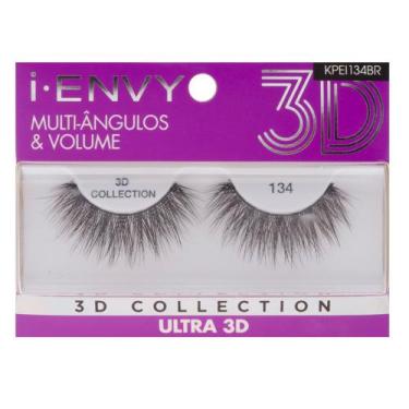 Imagem de Cílios Postiços Kiss NY I-Envy  3D Collection, 134