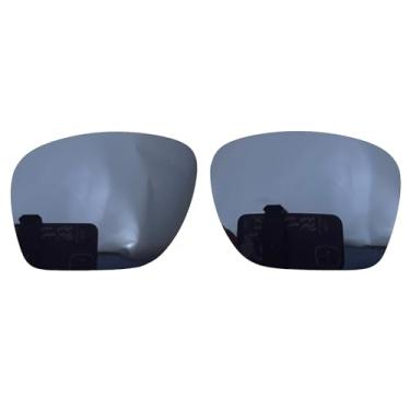Imagem de Wetnenss Substituição para óculos de sol Oakley Sylas OO9448 57 mm/polarizada de 1,5 mm/fácil de instalar (cromo preto)