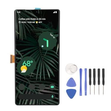 Imagem de Tela de substituição para Pixel 6 Pro OLED de 6,7 polegadas, tela LCD sensível ao toque digitalizadora, compatível com Pixel 6 Pro 5G 8VOU GLUOG, com ferramentas de reparo